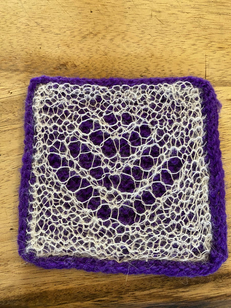 Tree of Life Lace Coaster - Remembering Together - Online Workshop Thursday 16th and 23rd May - 18.30 - 20.30 BST