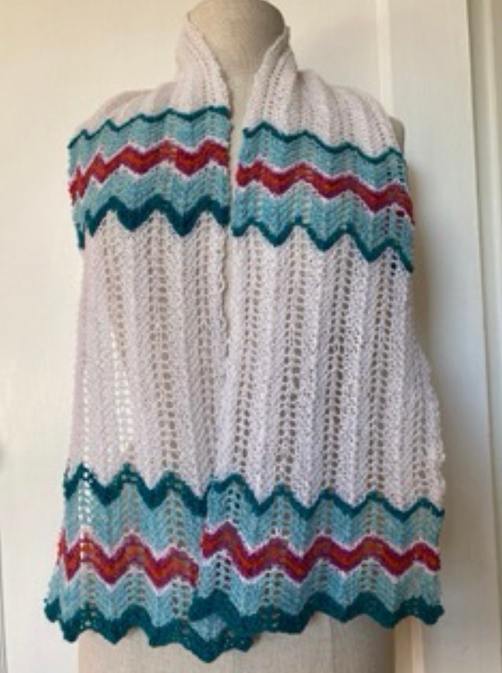 Colour Confidence in Shetland Lace Knitting - Online Course -8 hours over 4 weeks April 6th, 13th, 20th, 27th 2027 18.30 - 20.30 GMT/13.30 - 15.30 EST/07.30 NZT