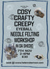 Creepy Eyeball Needlefelting Workshop - Saturday 7th Nov - 2pm - 4pm - Shedio