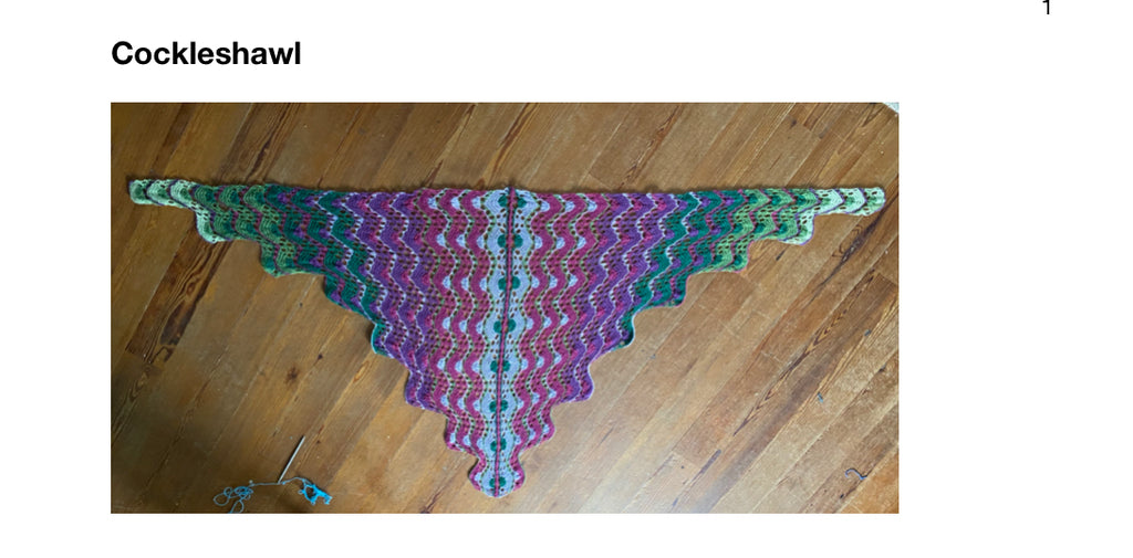 Knitting Holiday in Fair Isle with Marie Bruhat and Helen Robertson 14th June - 21 June