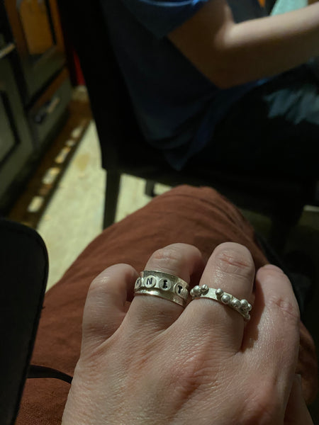 KNIT Spinner Ring