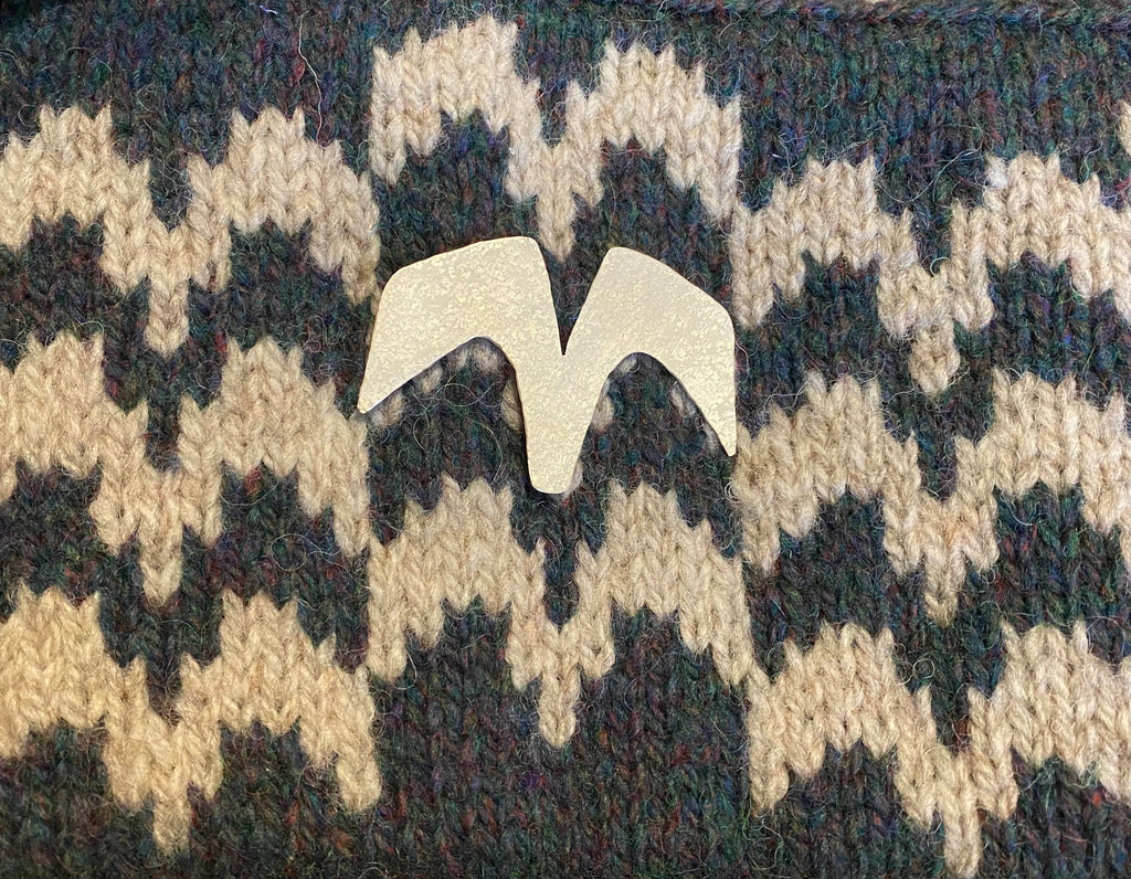 Flock Brooch