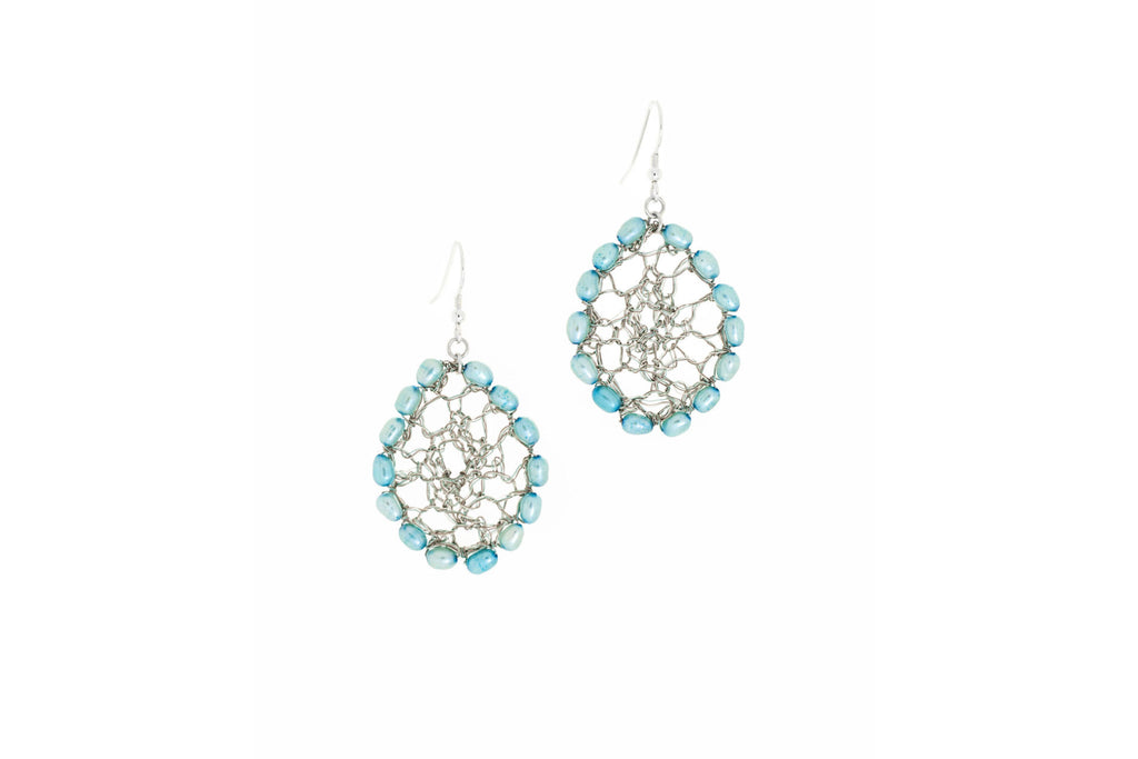Shetland Lace Dress Earrings