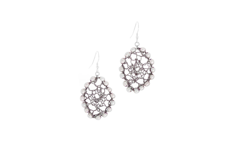 Shetland Lace Dress Earrings