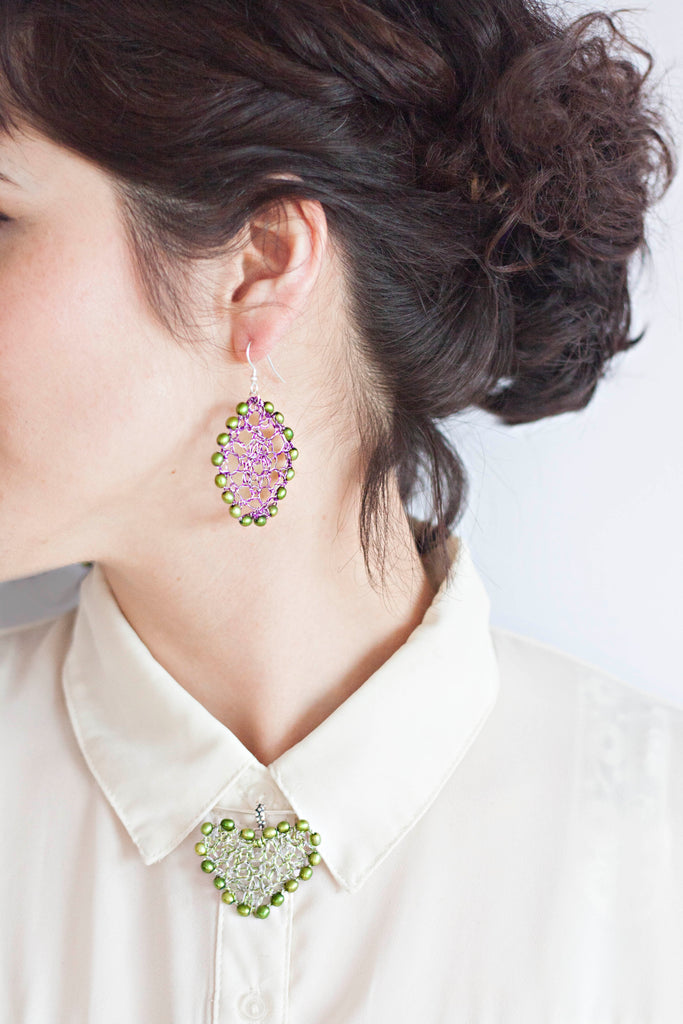 Knit Your Own Wire Earrings - Arrange Your Own Class