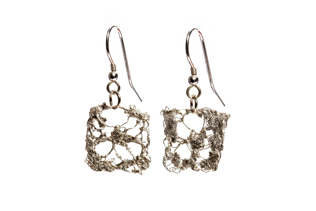 Silver Frost Earrings